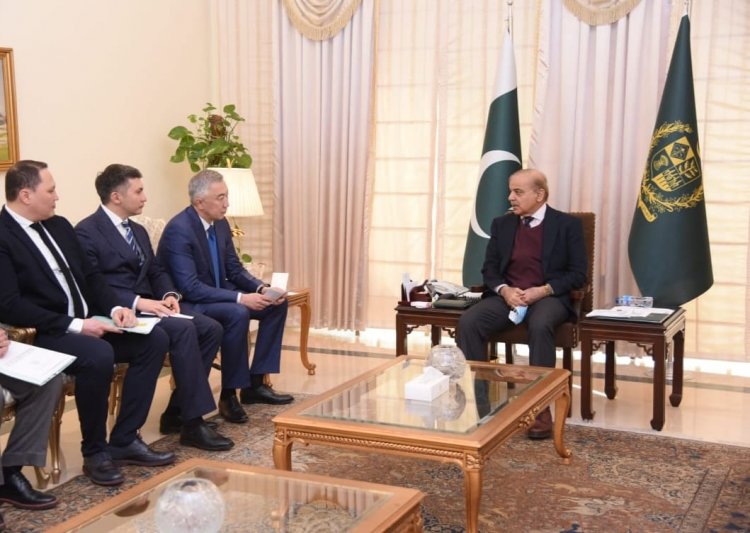 Kazakhstan's delegation led by Deputy Prime Minister H.E. Serik Zhumangarin calls on Prime Minister Muhammad Shehbaz Sharif