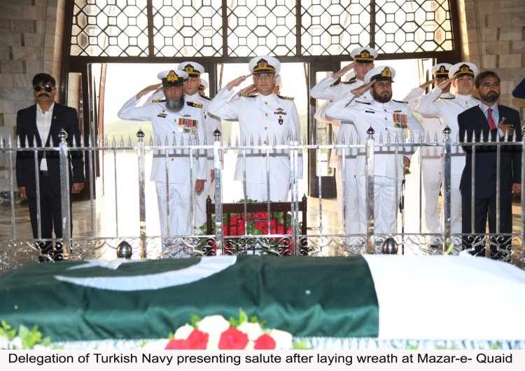 TURKISH NAVY SHIP CONDUCTS NAVAL DRILLS WITH PAKISTAN NAVY