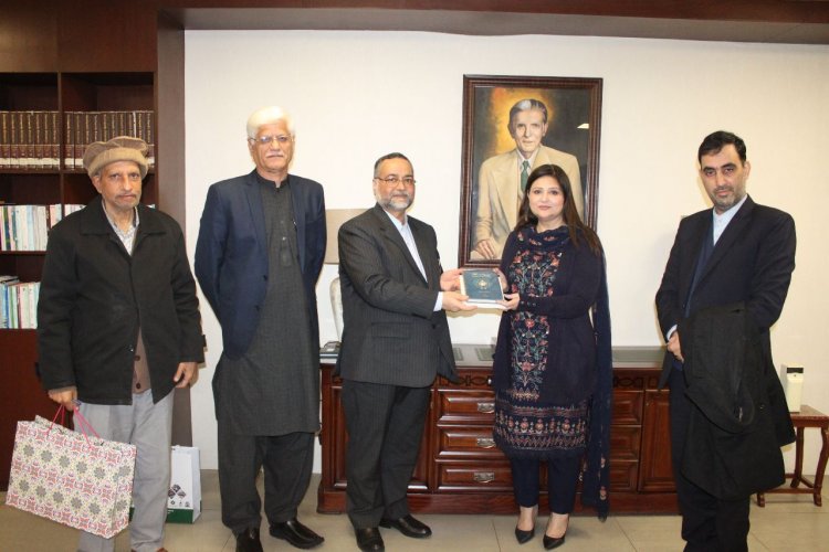 Cultural Counsellor Iran calls on Secretary National Heritage & Culture Division