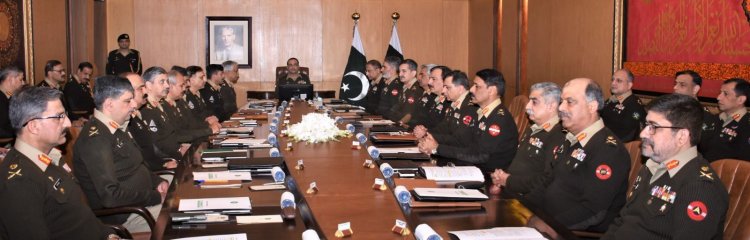 255th Corps Commanders’ Conference was held at GHQ. General Syed Asim Munir, Chief of Army Staff (COAS) presided