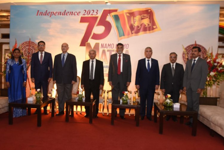 SRI LANKAN HIGH COMMISSION IN PAKISTAN HOSTS 75TH INDEPENDENCE DAY RECEPTION