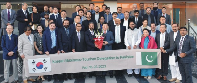 Visit of High Power Korean Delegation of 47 Korean Members to FPCCI Capital