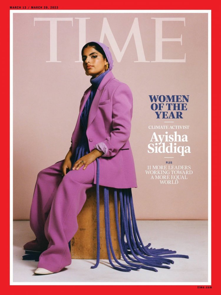 Ayisha Siddiqa, a 24 year old Pakistan born girl from Jhang ( Punjab) won Time magazine woman of the Year award