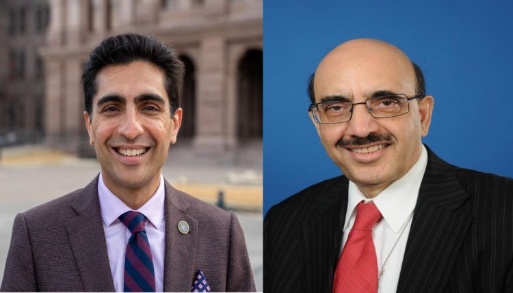 Ambassador Masood Khan felicitates Texan Rep. Salman Bhojani for strengthening Pak-US relations