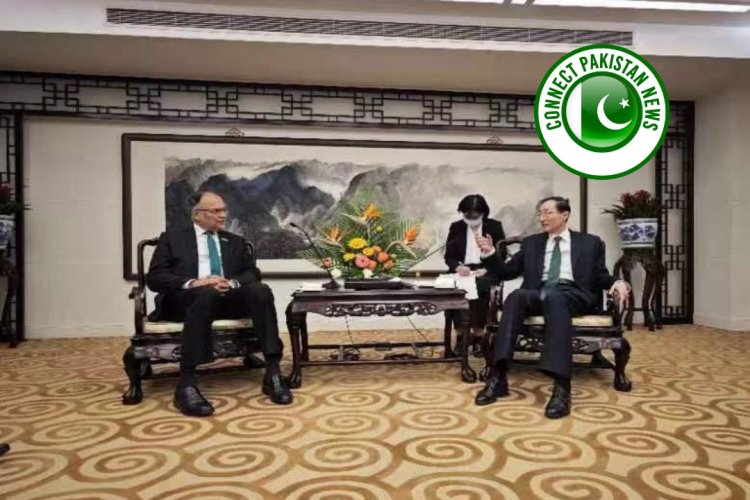 Minister Planning & Development & Special Initiatives Ahsan Iqbal Meets With Sun Weidong, Reviews Pak-China Relations