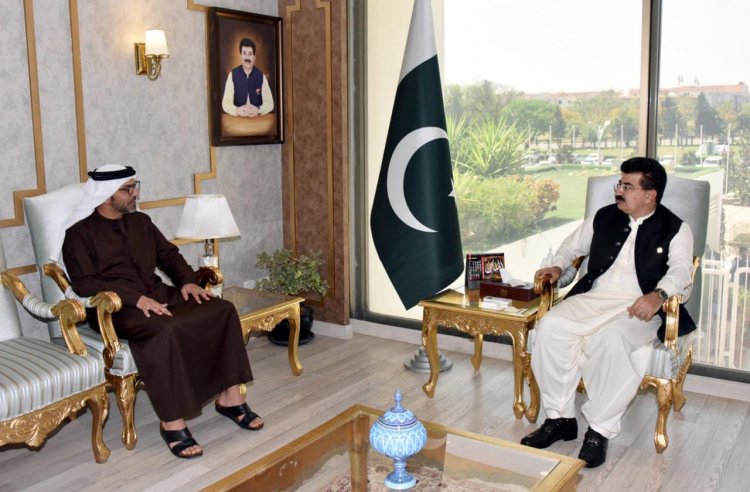 *UAE Envoy, Sanjrani agree to intensify efforts to deal with the challenge of Islamophobia