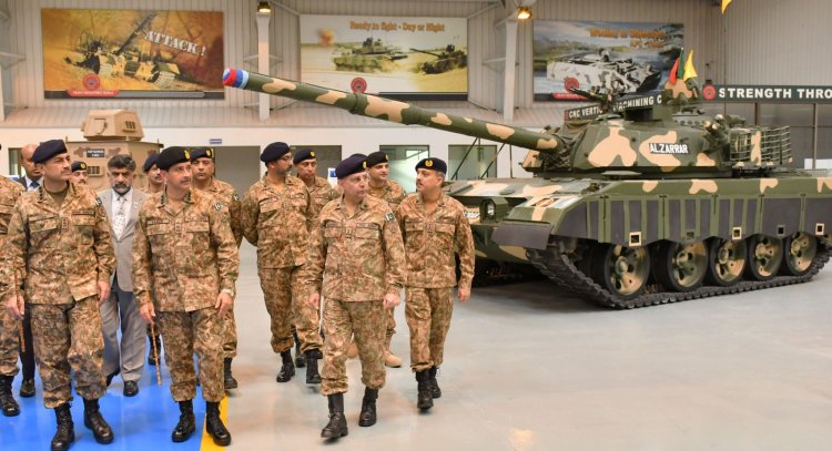 Cheif of the Army Staff General Syed Asim Munir, visited Heavy Industries Taxila