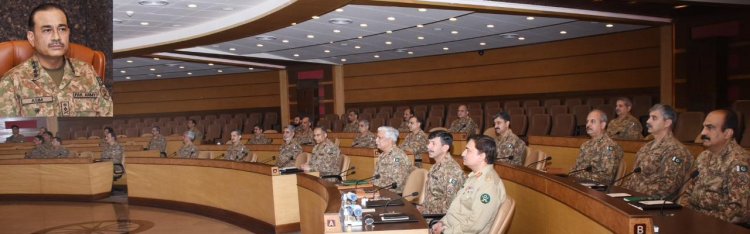 General Syed Asim Munir, COAS presided the 257th Corps Commanders’ Conference