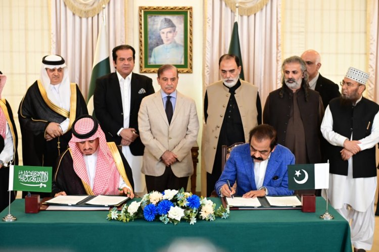 Pakistan and Saudi Arabia signed 'Road to Makkah' agreement to facilitate pilgrims