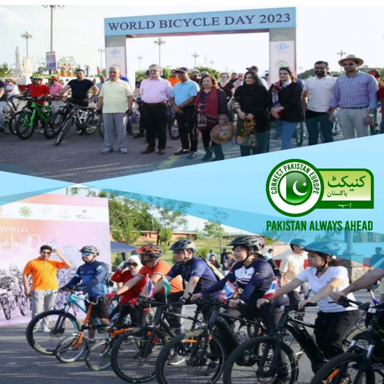 Turkmenistan is promoting a healthy lifestyle said Ambassador Atadjan Movlamov  on World Cycle Day