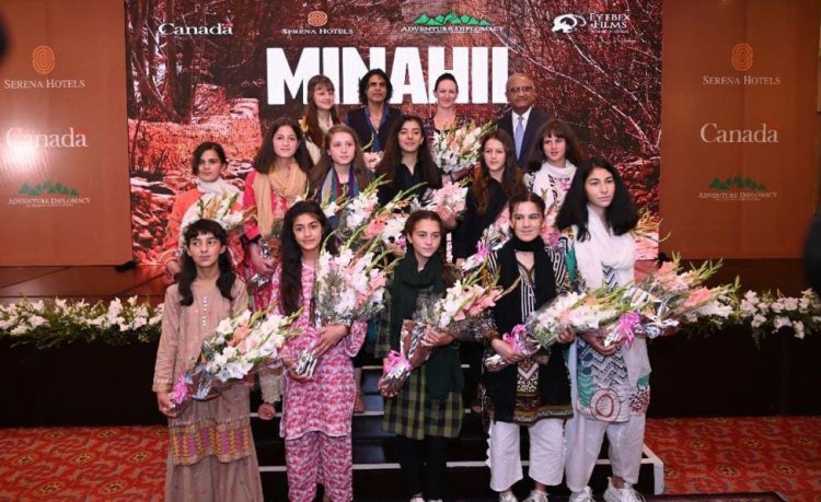 The Canadian High Commission and Serena Hotels Screen Docu-Drama “Minahil” to highlights the journey of Booni Girls Ice Hockey Team