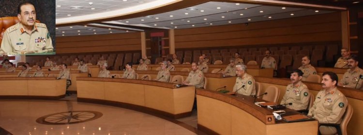 General Syed Asim Munir  (COAS) presided over the 258th Corps Commanders’ Conference