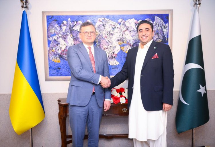 Foreign Minister of Ukraine Dmytro Koliba arrived at the Ministry of Foreign Affairs of Pakistan