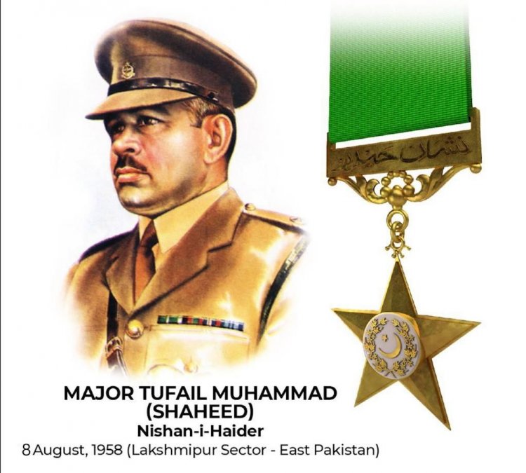 Pakistan Armed Forces pay tribute to Major Tufail Muhammad Shaheed, Nishan-e-Haider, on his 65th Shahadat Anniversary