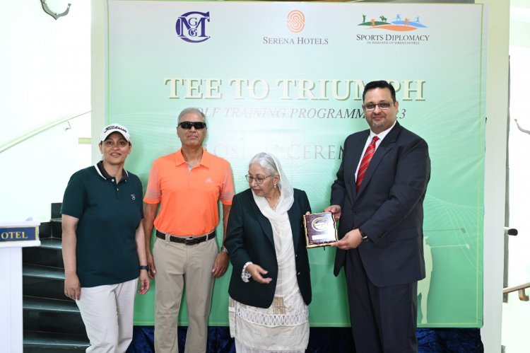 Serena Hotels and Margalla Greens Golf Club hosted the closing ceremony of the “Tee to Triumph” in Islamabad