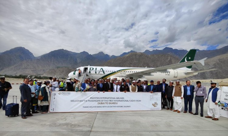 Skardu Airport Starts Operating International Flights