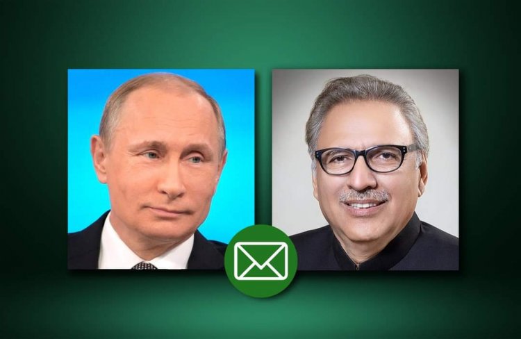 Russian President Vladimir Putin sent his greetings to President of the Islamic Republic of Pakistan Arif Alvi on the Independence Day of Pakistan