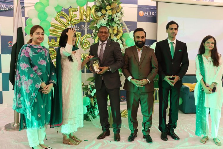 Ethiopian Ambassador to Pakistan Jemal Beker Abdula celebrated Pakistan Independence Day with Roots International Schools Wellington Campus