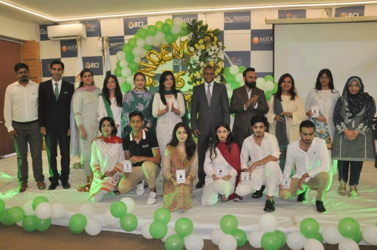 Ethiopian Ambassador to Pakistan Jemal Beker Abdula celebrated Pakistan Independence Day with Roots International Schools Wellington Campus