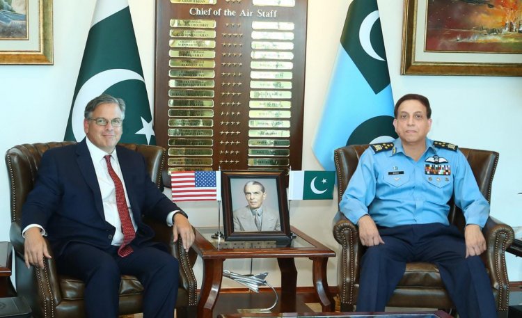 U.S. Ambassador to Pakistan Donald Blome called on Air Chief Marshal Zaheer Ahmed Baber Sidhu, Chief of the Air Staff, Pakistan Air Force