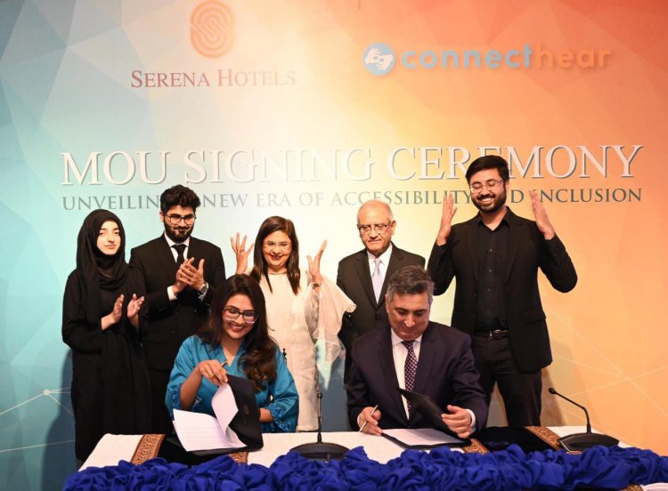 Serena Hotels signs a MoU with ConnectHear for inclusion and accessibility of the hearing-impaired