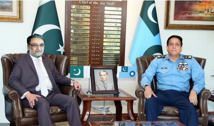 CARETAKER DEFENCE MINISTER COMMENDS PAKISTAN AIR FORCE'S COMMITMENT TO NATIONAL SECURITY AND MODERNIZATION EFFORTS