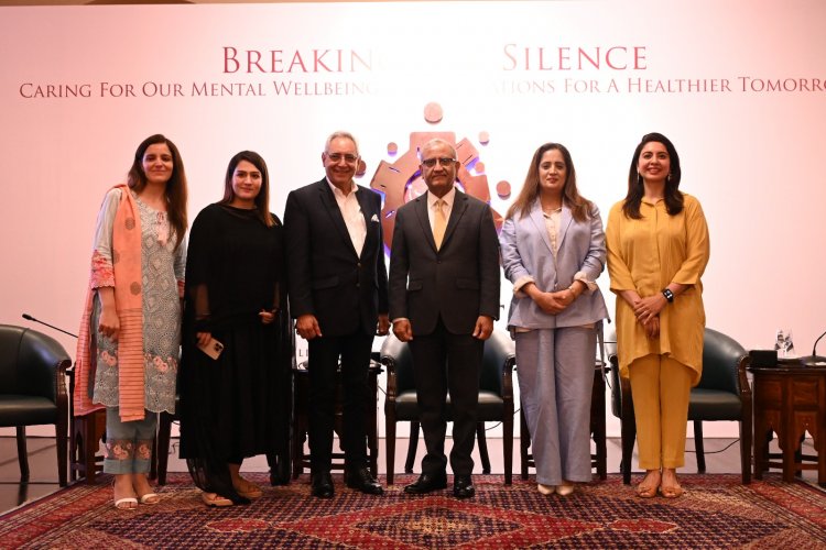 Panel discussion on Breaking the Silence "Caring for our mental well-being-conversations for a healthier tomorrow organized by Serena Hotels under Raabta Diplomacy