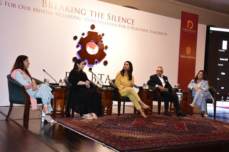 Panel discussion on Breaking the Silence "Caring for our mental well-being-conversations for a healthier tomorrow organized by Serena Hotels under Raabta Diplomacy