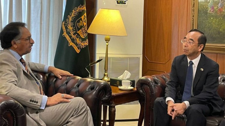 Foreign Minister Jalil Abbas, Japanese Ambassador Wada Mitsuhiro discuss bilateral ties