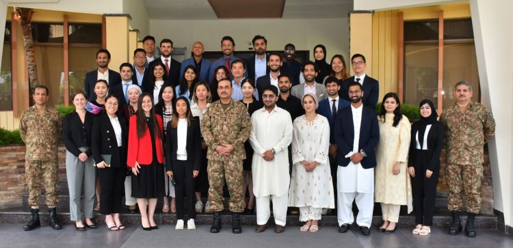 A group students from Harvard University, USA met General Syed Asim Munir, COAS Pakistan