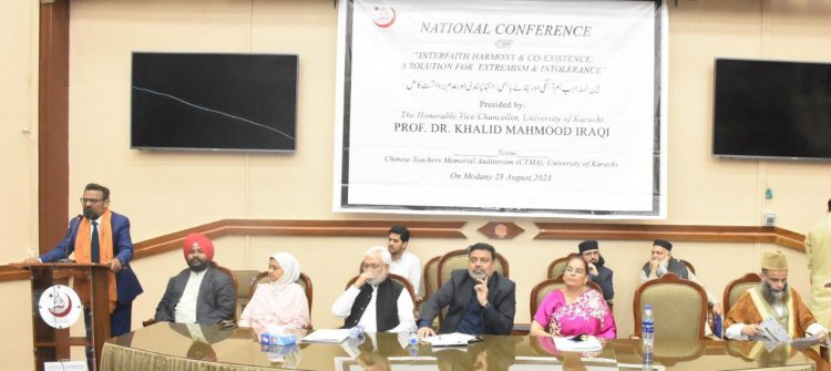 Karachi University National Conference urges Developing Coexisting Culture in Pakistan