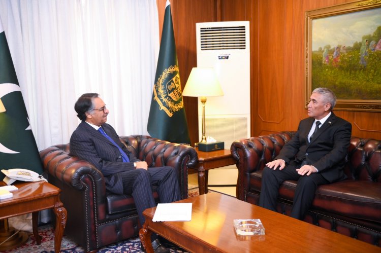 Dean of diplomatic corps, Ambassador Atadjan Movlamov called on caretaker Federal Minister for Foreign Affairs Jalil Abbas Jilani