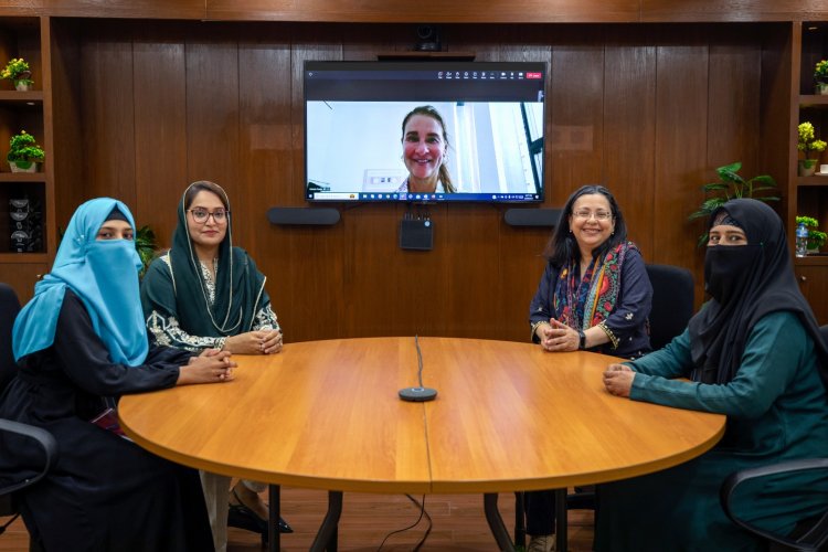 Melinda French Gates meets women polio workers in virtual meeting