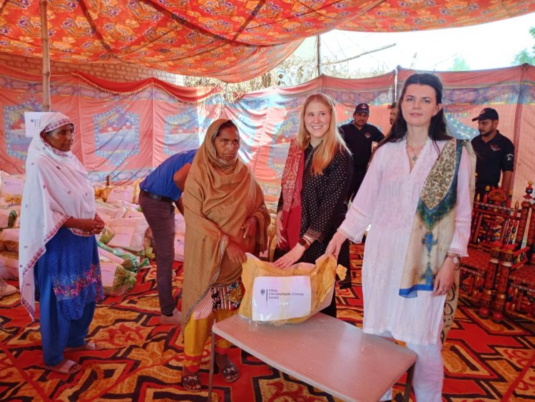 German Embassy Officials Visited Families Affected by Mob Violence Incident in Jaranwala