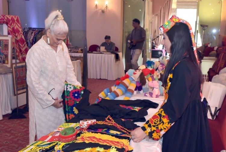 Serena Hotels and Nomad Art Gallery hosted Crafts Bazaar and screening of Androon Lahore and Posheeda Qadam