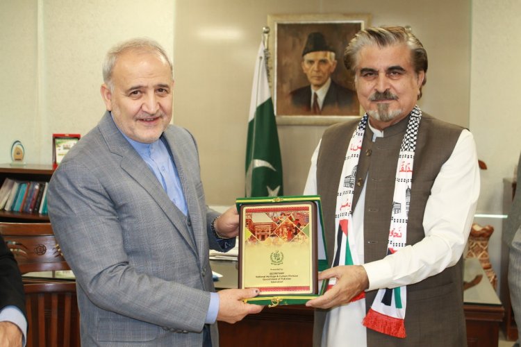 Enhancing Pak-Iran Cultural Collaboration: Iranian Ambassador and Minister Culture discuss Art, Film, and Literature Cooperation