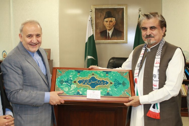 Enhancing Pak-Iran Cultural Collaboration: Iranian Ambassador and Minister Culture discuss Art, Film, and Literature Cooperation