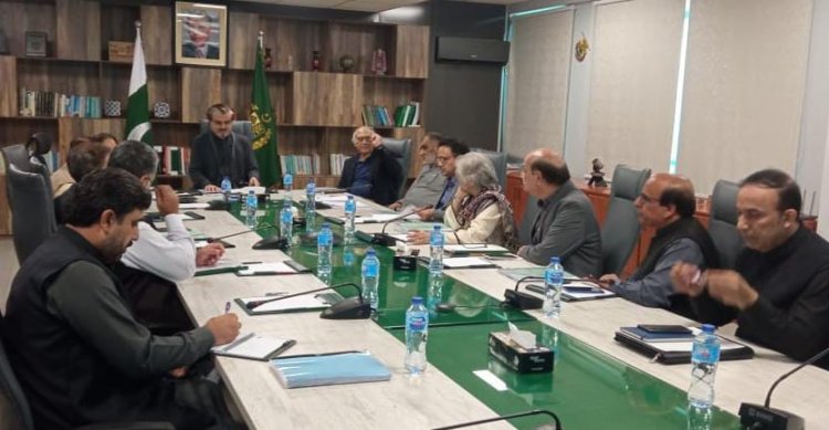 National Heritage and Culture Minister Jamal Shah leads discussions on preserving and promoting children's folk literature and storytelling