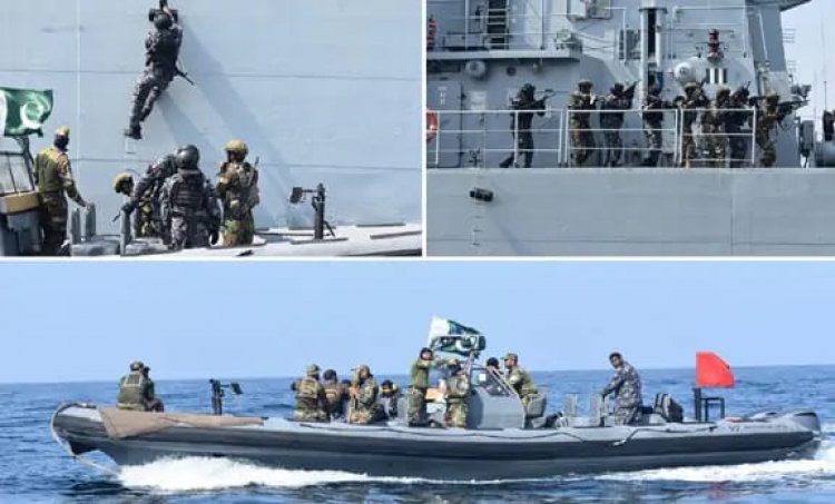 Bilateral exercise of the Pakistan Navy and Qatar Navy Special Forces concludes at Karachi