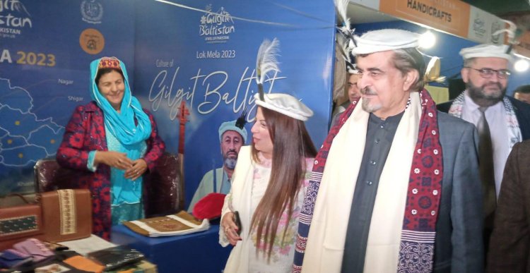 Minister Culture & National Heritage Jamal Shah inaugurates ten-day annual Lok Mela festival in Islamabad