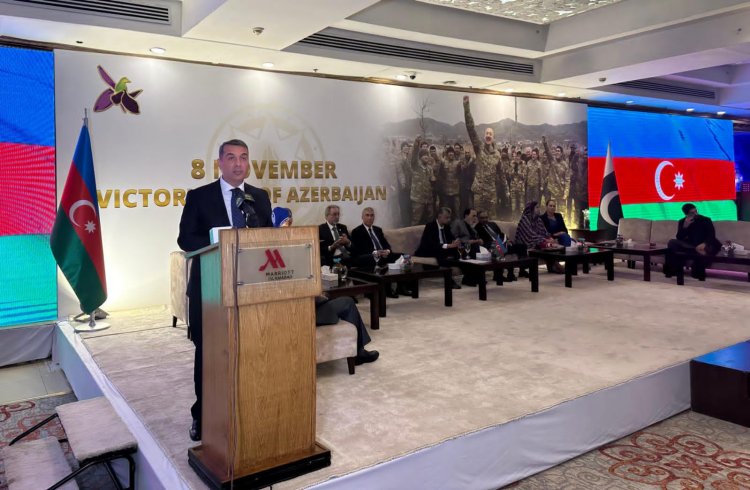 Azerbaijan's Embassy in Pakistan Commemorates Victory Day