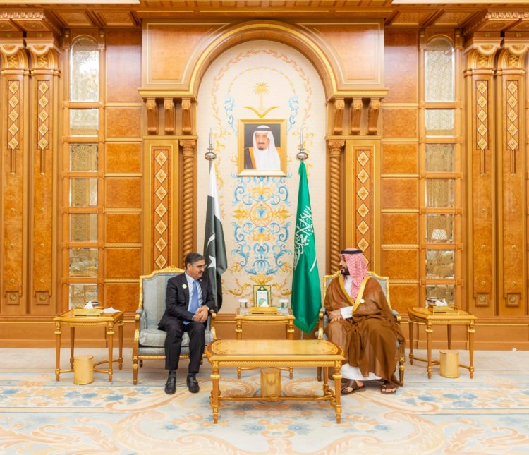 Caretaker Prime Minister’s Meeting with the Crown Prince and Prime Minister of the Kingdom of Saudi Arabia