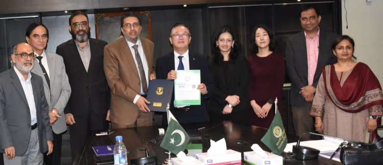 Kyungdong University, South Korea signed Agreement with Sir Syed University