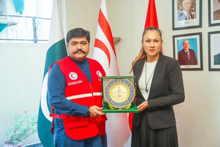 Ambassador of North Cyprus Commends PRCS for Exceptional Humanitarian Services