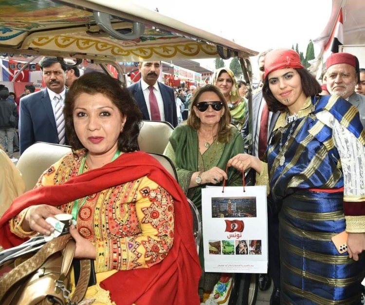 First Lady of Pakistan, Samina Alvi, inaugurates the PFOWA Annual Charity Bazaar 2023