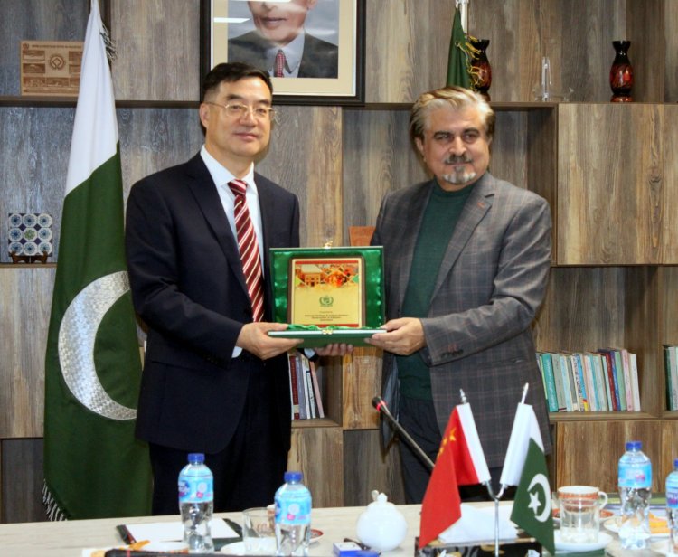 China XPCC Delegation Strengthens Cultural Ties with Pakistan: Meeting with Culture Minister Jamal Shah