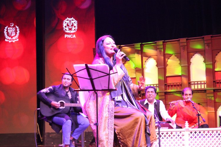 British-Pakistani Soprano Saira Peter Mesmerizes Audiences as Pakistan's First Sufi Opera Singer at PNCA Event