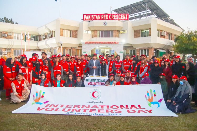 Pakistan Red Crescent Society Celebrates International Volunteer Day