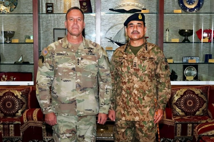 PAKISTAN'S COAS General Syed Asim Munir and US CENTCOM Commander General Michael Erik Kurilla Strengthen Collaboration on Regional Security and Joint Training in Tampa Bay Meeting