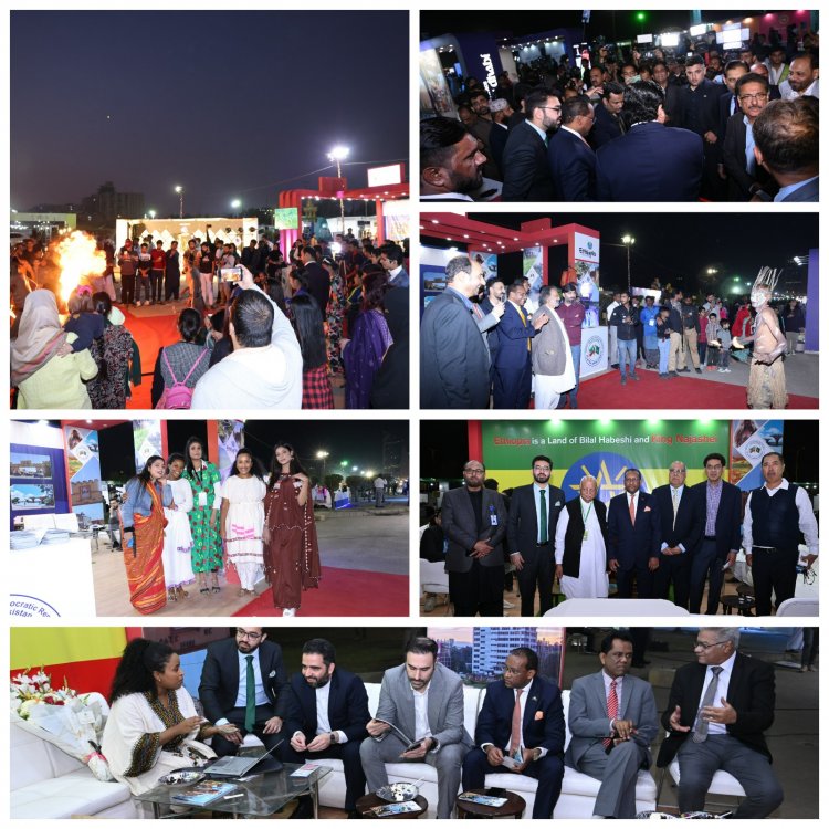 Ethiopian Tourism Pavilion at Karachi Feast Gets Overwhelming Response